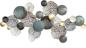 Indian Wholesale Supplier of Large Metal Wall Decor Item <b>Home</b> and Hotel Wall Decorative Art <b>for</b> <b>Sale</b> at Wholesale Price - Product Image 4