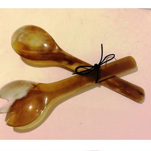 Accesorios de Lujo para el Hogar, Juego de Servidores de Ensalada de Acacia, Ecológicos, Aptos para Lavavajillas, Utensilios para Ensalada, Hechos en India - Product Image 5