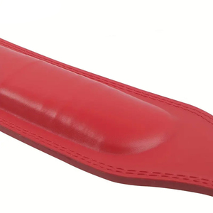 เข็มขัดยกน้ำหนักหนังวัว4นิ้วพร้อมอุปกรณ์ป้องกันแบบมืออาชีพสำหรับทุกเพศอุปกรณ์ออกกำลังกาย - Product Image 4