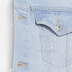 Services OEM Veste en jean pour hommes de haute qualité Nouveau design Couleur et taille personnalisées Veste en jean d'hiver - Product Image 6