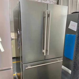 Quality New 22.5 cu. ft 4-Door French Door Refrigerator with <b>Ice</b> <b>Maker</b> – Fingerprint-Resistant Stainless Steel 3-Year Warranty - Product Image 1