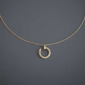 Collar Vintage de Moda 185811, Cadenas de Aleación de Zinc Chapadas en Oro, Estilo Religioso Clásico con Diamantes y Perlas para Regalos Religiosos - Product Image 1