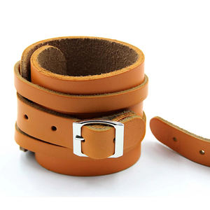 Poignet professionnel à l'allure superbe et à usage intensif en cuir de haute qualité, haltérophilie ultime, soutien respirant réglable personnalisé - Product Image 4