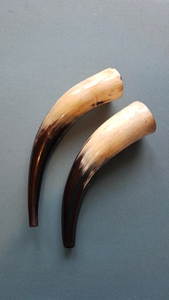 Corne à boire de buffle fabriquée à la main luxueuse corne de Viking polie à la main par l'artisanat du croissant - Product Image 6