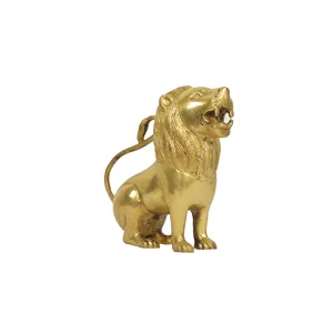 Figurine de centre de table en laiton moderne et élégante, parfaite pour la décoration de la maison et du bureau, adaptée aux intérieurs contemporains - Product Image 4