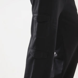 Pantalon baggy taille droite personnalisé de la meilleure qualité pour hommes, vêtements d'extérieur décontractés à taille moyenne, léger et respirant, en polaire/coton - Product Image 6