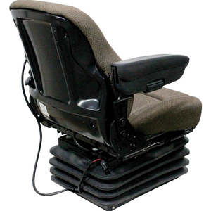 Siège de tracteur 12V pour Case IH / New Holland / McCormick avec suspension pneumatique - Product Image 5