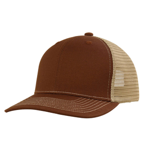 Two Tone 5-Panel Sports <b>Trucker</b> Caps 100% Cotton Denim Basic Blank Classic Custom Logo 3D Embroidery 6-Panel Baseball Sporty - Product Image 3