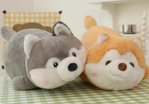 Oreiller couché doux et mignon Fluffy Dog en cadeau - Product Image 5