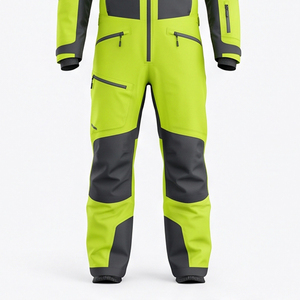 Combinaison de ski pour homme personnalisée, imperméable, coupe-vent, thermique, combinaison de snowboard, veste de sport d'hiver en plein air - Product Image 3