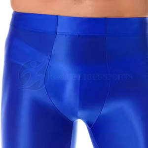 Short uni en spandex/polyester à séchage rapide pour hommes avec short de compression en tissu personnalisable à vendre - Product Image 6
