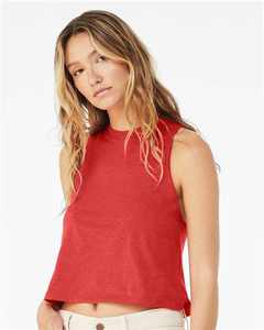 BELLA + CANVAS - <b>Women's</b> Racerback Crop Tank - 6682 Tank Tops T <b>Shirts</b> BELLA + CANVAS - <b>Women's</b> Slim Fit Tee - Product Image 2