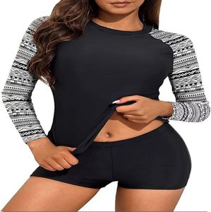 เสื้อโต้คลื่น2024ใส่ได้ทั้งชายและหญิงแขนยาวมาตรฐาน UPF 50แรชการ์ดกันแดดใหม่ล่าสุด - Product Image 3