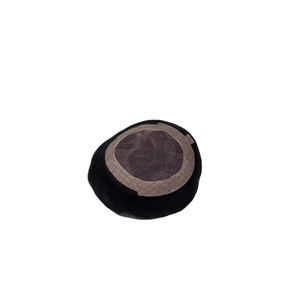 Prótesis capilar de cabello humano con base mono, peluca de cabello humano con base mono, cabello Taz BD - Product Image 2