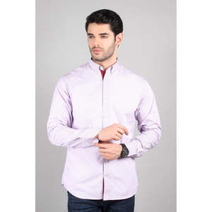 Camisa Casual de Algodón para Hombre con Logotipo Personalizado, Corte Ajustado, Talla XL, Tela Popelina a Cuadros, 100% Algodón, Teñido Liso, Diseño de Moda ODM - Product Image 1