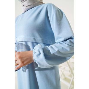 ชุด2ชิ้นสีฟ้าน้ำแข็งยาว - Product Image 2