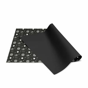 Set de table personnalisé en papier de paille noir 30x40 cm 85gr - Product Image 3