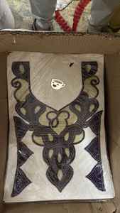 Latest <b>Water</b>-soluble Embroidered Floral Sequins Collar Neck Lace Applique Patches <b>for</b> <b>Women</b> Dresses Hats Deals in Wholesale - Product Image 2