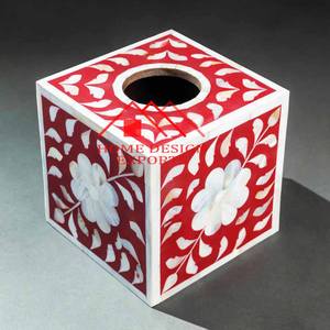 Dernière conception Boîte à mouchoirs en incrustation d'os/Meubles en incrustation d'os - Product Image 6