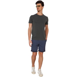 Nueva camiseta de diseño de lujo a la moda para hombre, algodón suave y poliéster para exteriores, camisa informal de manga corta con cuello estampado - Product Image 2