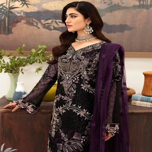 Clearance Sale Pakistani Party Dress Original Indian <b>Kurta</b> Set for <b>Women</b> Pakistani Salwar Kameez Readymade Dress by Ramsha - Product Image 6