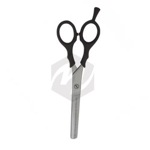 Tijeras de Entresacar para Cabello con Mango Ergonómico, Tijeras Profesionales de Peluquería Hechas de Acero Metálico con Agarre Cómodo para los Dedos - Product Image 5