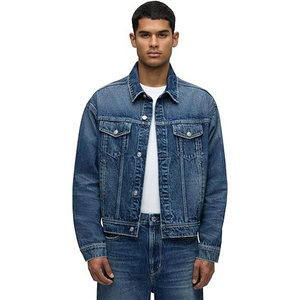 2024 nouveauté hommes décontracté élégant Denim veste haute qualité hiver saison lavé avec des prix raisonnables - Product Image 1