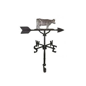 Decorative iron weathervane with intricate <b>animal</b> design ideal <b>for</b> rooftops barns and <b>garden</b> decor in vintage style - Product Image 2