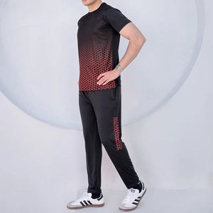Conjunto de chándales para hombre, conjuntos de 2 piezas para correr, conjuntos de pista para correr, trajes de chándal Dryfit - Product Image 2