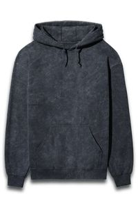 เสื้อฮู้ดแขนยาวแบบมีกระเป๋าด้านหน้าโอเวอร์ไซส์สำหรับผู้ชายเสื้อ100% แบบสตรีทแวร์ผ้าคอตตอนซักได้ตามต้องการสำหรับฤดูหนาว - Product Image 2