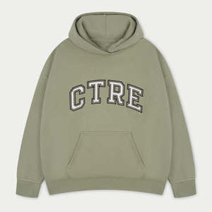 Sweat à capuche surdimensionné CTRE pour femme, vert sauge personnalisé, anti-rides et respirant, sweats à capuche pour femme, entraînement, gym, sweat à capuche zippé - Product Image 1