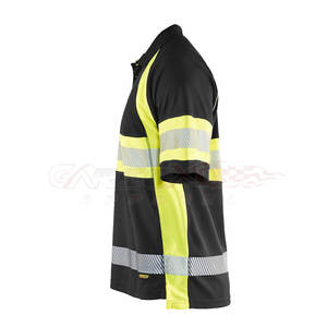 OEM verano impresión Logo seguridad Polo camisa 100% algodón ajuste clásico guardia de seguridad Polo camisas ropa de trabajo camiseta - Product Image 4