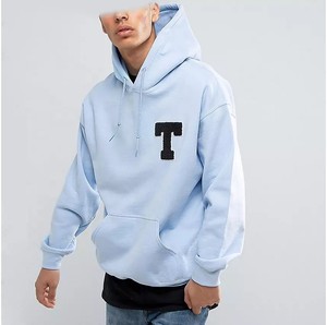 Sweat à capuche d'hiver en molleton bouclette 100 % coton 340g pour homme, coupe classique, uni, personnalisable, livraison rapide - Product Image 2