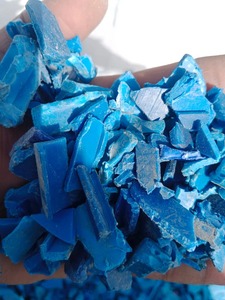 Blue Recycled HDPE Flakes Post Industrial <b>Plastic</b> Granules Blow Molding Grade for Film Blow Molding Filling - Product Image 6