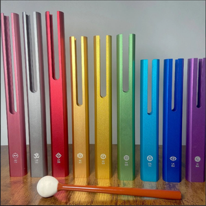 Tubes de solfège - 9 fréquences de solfège, ensemble premium de 9, légers... - Product Image 1