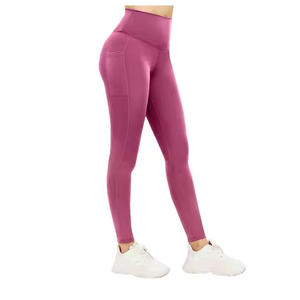Venta al por mayor personalizado impreso transpirable señoras gimnasio legging estirable ropa activa para deportes Fitness tendencia Pantalones - Product Image 6