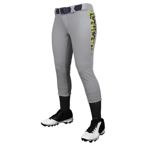 Ropa deportiva duradera para todas las estaciones Rendimiento avanzado Pantalones de softball transpirables que absorben la humedad Compresión de máxima comodidad - Product Image 2