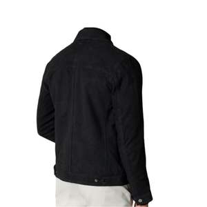 Veste en daim populaire d'automne, vestes en cuir, veste bomber en daim pour femmes - Product Image 5