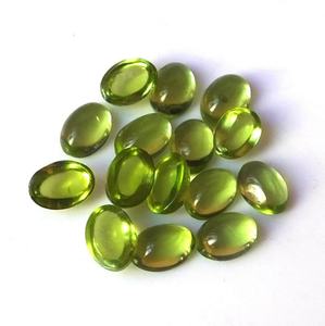 เพอริดอทด์ทรงรีสีเขียวธรรมชาติ 100% คุณภาพสูง แบบเจียระไนเหลี่ยมเพชรพลอย สำหรับทำเครื่องประดับทันสมัย คอลเลคชั่นสุดตระการตา ราคาขายส่ง - Product Image 3