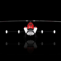 Meilleure qualité grand extérieur véritable hélicoptère avion grand pétrole alimenté RC UAV Drone télécommande noyau moteur composant sac à dos