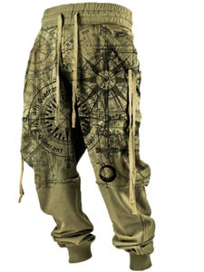 Pantalon de survêtement de jogging taille haute décontracté pour hommes vêtements de sport à motif droit et léger pour musculation pantalon de jogging de sport - Product Image 5