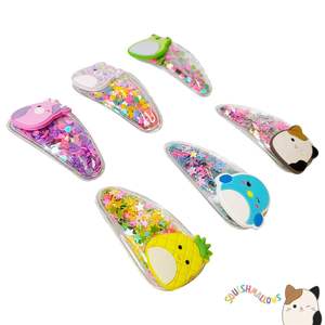 กิ๊บติดผมลูกปัดน่ารักแบบขายส่ง ชุด 11 ชิ้น - Product Image 1