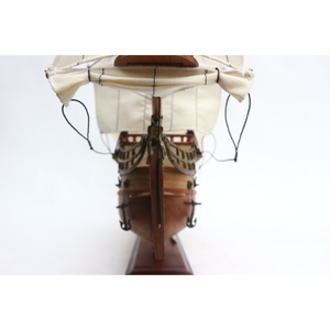 INGERMANLAND Qualité Bateaux En Bois Faits À La Main Modèle Russe Grands Navires pour La Maison Boîte En Bois Décorative avec Motif De Peinture - Product Image 4