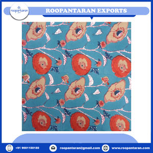 ผ้า voile ผ้าฝ้ายเนื้อนุ่มพิมพ์ลายบล็อกมือสำหรับ100% ชุดเสื้อสูท5หลา - Product Image 6