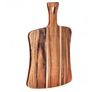 เขียงไม้เนื้อแข็งคุณภาพสูงสำหรับใช้ในครัวและร้านอาหาร ขนาดและโลโก้ปรับแต่งได้ บรรจุกล่อง ราคาแข่งขัน - Product Image 3