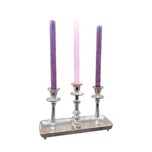 New Design Aluminum <b>Candlestick</b> Pillar Home & Parties Decorating Modern Candle Holder Pillar for Lighting Decoration - Product Image 4
