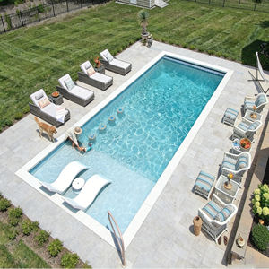 Piscine hors sol avec structure en acier durable, taille personnalisable, piscine privée de luxe, vente directe d'usine, spa - Product Image 2