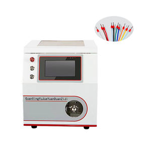 Máquina automática de pelado de cables y prensadora de virolas, máquina prensadora de terminales preaislada de virolas de alta eficiencia, - Product Image 5