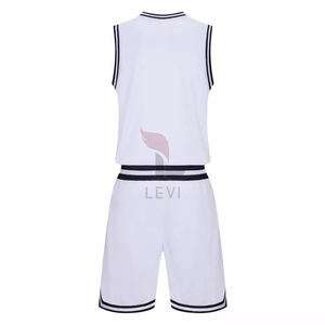 ชุดเล่นบาสเก็ตบอลวัสดุผ้าซับลิเมชันสำหรับทีมบาสเก็ตบอล - Product Image 3