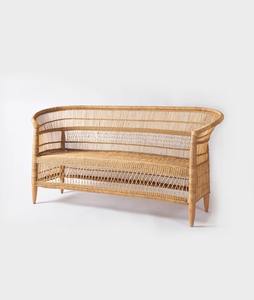 Premium design long sofa from woven <b>rattan</b> handmade in Asian style luxury hotel decoration home <b>furniture</b> - Product Image 1